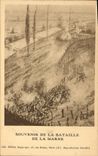Vintage Postcard Militaria Memory of the battle of the Marne