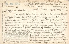 CPA Militaria Le drapeau allemand du 87eme regiment d'infanterie 