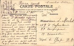 CPA Militaria La mitrailleuse 