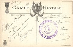 CPA Militaria Cuisine 