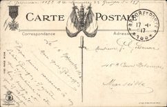 Vintage Postcard Militaria the aero