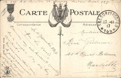 CPA Militaria La visite Docteur 