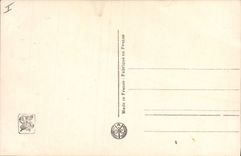 Vintage Postcard Living room of Paris Albert Moulle Old way with Fine sands close Moret