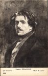 Vintage Postcard Eugene Delacroix Museum of Louvre Paris