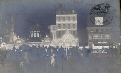 CPA Salon de 1909 La Place Blanche Tony Minartz 