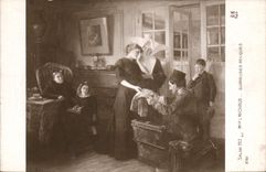 CPA Salon 1913 Mlle Michaud Glorieuses reliques 