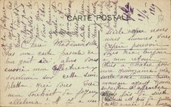 Standard Vintage Postcard Folklore of Chatelaillonnaise Donkey Mule Woman