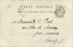 Vintage Postcard Vichy Casino the terrace