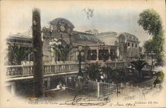Vintage Postcard Vichy Casino