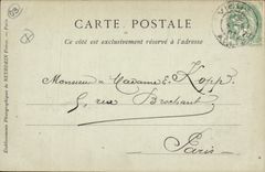 Vintage Postcard Vichy Casino