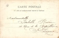 Vintage Postcard Casino Vichy Living room of the Ladies