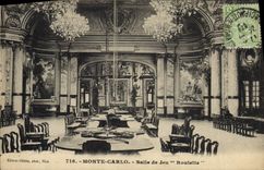 CPA Casino Monte Carlo Salle de jeu Roulette