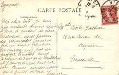 Postal Casino Montecarlo una sala de juego del casino Tabla de Trento y Cuarenta