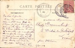 Vintage Postcard Lamalou Casino Baths