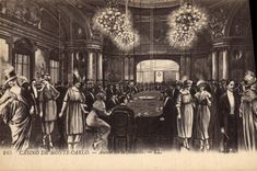 CPA Casino Monte Carlo Autour de la roulette