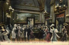 CPA Casino Monte Carlo La salle de Trente et Quarante