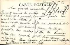 Vintage Postcard Fantasy Illustrator Children Beatrice Mallet Summer holidays