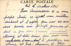 Vintage Postcard Fantasy Illustrator Children Beatrice Mallet One two and