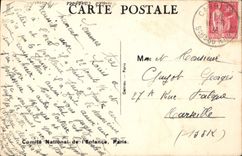 Vintage Postcard Fantasy Illustrator Children Beatrice Mallet A which it turn Dog