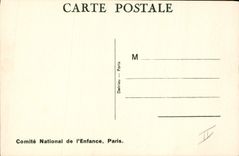 Vintage Postcard Fantasy Illustrator Children Beatrice Mallet Small mom