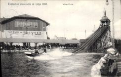 Postal Exposición Universal de Lieja 1905 de Water Caída