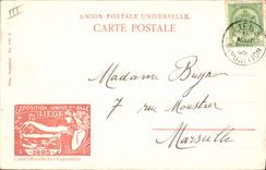 CPA Exposition universelle de Liege 1905 Water Chute 