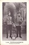Postal el Fernandre' s Duettistes Instrumentistas