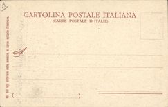 Vintage Postcard Italy Folklore