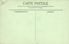 Vintage Postcard Folklore Auvergne Bagpiper