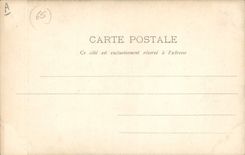 Postal Folclore Pirineos Músicos Laruns Aguas Bueno Dibujo de Gorse