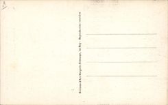 Vintage Postcard Folklore the Standard player of Hurdy-gurdy of musician of countryside Faggot