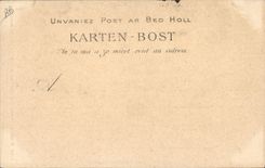 Vintage Postcard Folklore Brittany Bagpipes