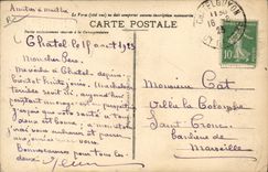 CPA Folklore Auvergne Le CAbrettaire