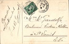 CPA Enfant Paques Agneaux 