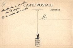 CPA Le loup et l'agneau 