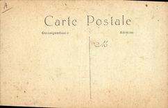 Vintage Postcard Militaria Fetes of the Victoire has London Arrivee of the Foch Marshal has the station