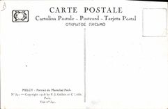 CPA Militaria Marechal Foch 