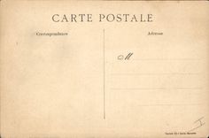 Vintage Postcard General Militaria Joffre Commander in chief