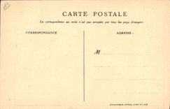 Vintage Postcard Militaria Alsace