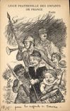 CPA Militaria Ligue fraternelle des enfants de France 