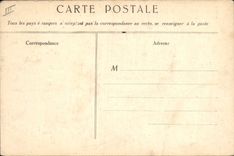 Vintage Postcard Militaria Our 75 King of the Canon battles