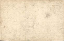 Vintage Postcard Woman Loneliness