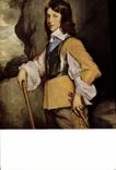 Vintage Postcard National Gallery William II of Nassaut and Orange Van Dyck