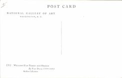 CPA National Gallery William II of Nassaut and Orange Van Dyck 