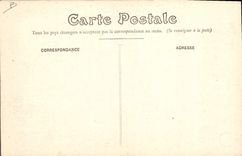 Postal Folclore Escenas campestres del centro de Francia la salida para los campos