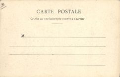 CPA Folklore Berger landais tricotant Moutons