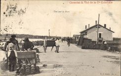 Vintage Postcard Folklore Seen on the Port