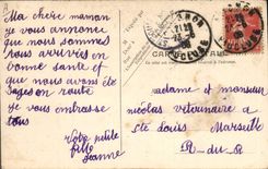 CPA Folklore Vue sur le Port