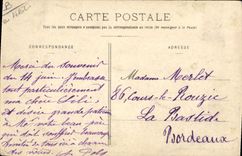 CPA Folklore Landes Un instant de repos Moutons