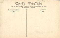 CPA Folklore Bergers landais Moutons